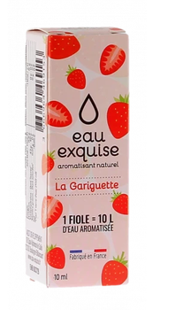 Eau Exquise Aromatisant Naturel La Gariguette BIO 10 ml