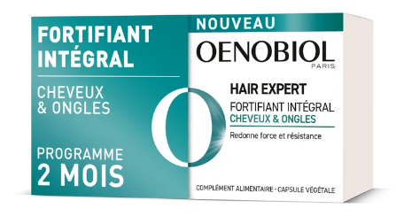 Oenobiol Hair Expert Fortifiant Intégral LOT 2x60 Capsules