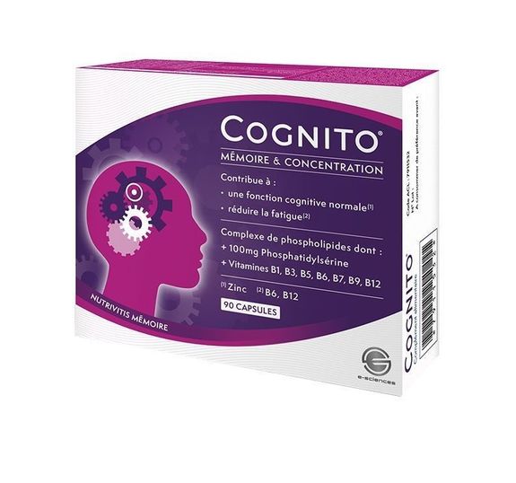 Cognito Mémoire 90 capsiules E-Sciences