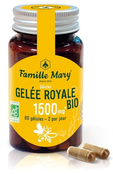 Famille Mary Gélules Gelée Royale Bio 1500mg
