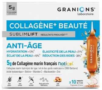 Granions Collagne SublimLift Beaut Anti-ge - 10 ampoules Granions Collagne SublimLift Beaut Anti-ge - 10 ampoules