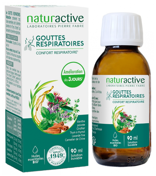 Naturactive Gouttes respiratoires - 90ml