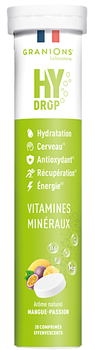 Granions Hydrop Pastilles d'hydratation mangue passion - 20 comprimés