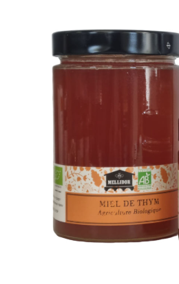 Mellidor Miel de thym bio 400g
