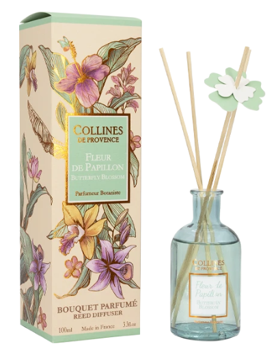 COLLINES DE PROVENCE Bouquet parfumé duo thé blanc & Jasmin 100ml COLLINES DE PROVENCE Bouquet parfumé duo thé blanc & Jasmin 100ml