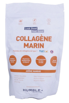 Humble+ Collagène Marin Mangue 300g