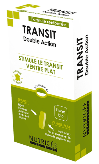 Nutrigée Transit Double Action 30 comprimés