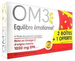OM3 Équilibre Émotionnel LOT 3X 60 Capsules