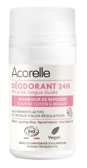 ACORELLE Déodorant Roll-On 24h Minimiseur de repousse 50ml