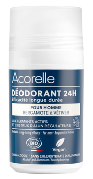 ACORELLE Déodorant Roll-On 24h pour Homme 50ml