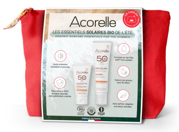 ACORELLE Trousse Solaire Crème et Spray SPF50