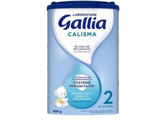 Gallia Calisma 2eme âge - 830g - Lait infantile