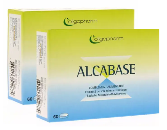 Alcabase Lot de 2x60 comprimés