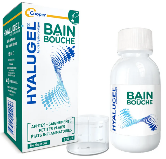 Hyalugel Bain de Bouche à l'Acide Hyaluronique 150ml