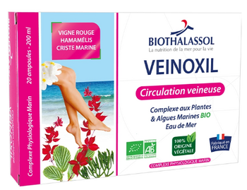 Biothalassol Veinoxil Jambes légères 20 Ampoules