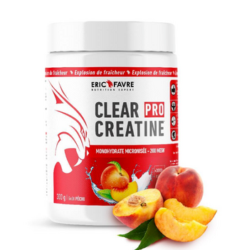Eric Favre Clear Créatine Pêche 300g