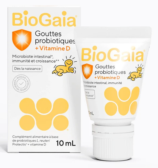Biogaia Gouttes Probiotiques Vitamine D 10ml