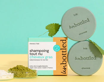 Unbottled Shampoing Solide Tout Nu 75g -Cheveux Gras & Pellicules