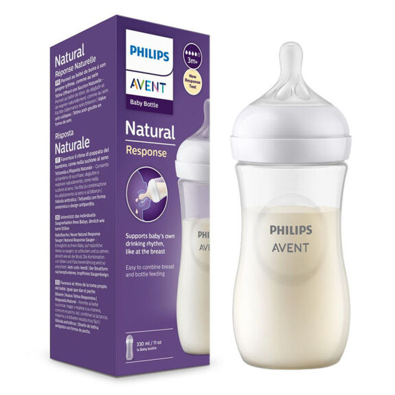 Avent Natural Response Biberon 330 ml 3 Mois et +
