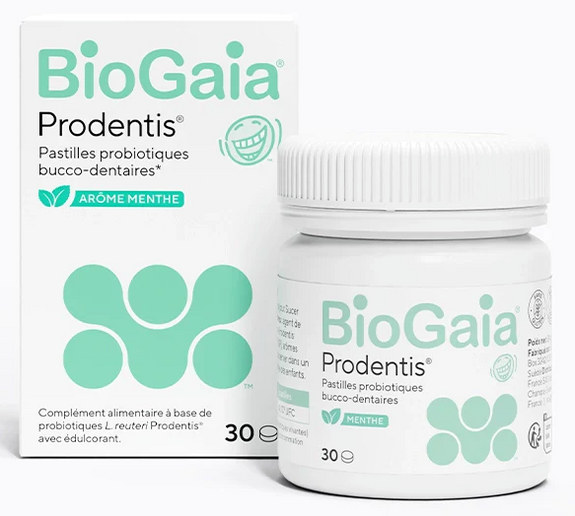 Biogaia Prodentis Comprimés probiotiques goût menthe x30