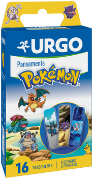 Urgo - 16 Pansements Enfant Pokemon