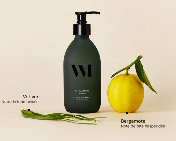 WhatMatters Gel Lavant Main Vétiver Bergamote - 290 ml