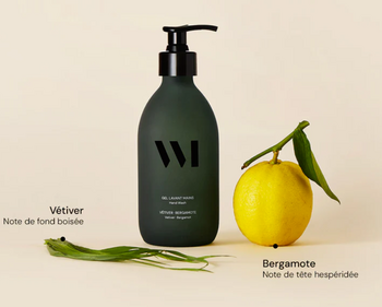 WhatMatters Gel Lavant Main Vétiver Bergamote - 290 ml