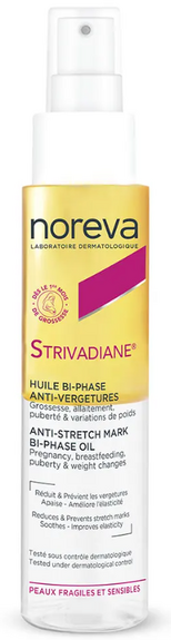 Noreva Strivadiane Huile bi-phase anti-vergetures 100ml