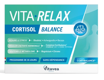 Vitavea Vita Relax Cortisol Balance 30 gélules