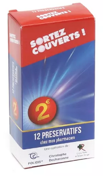 Sortez Couverts Préservatifs x12