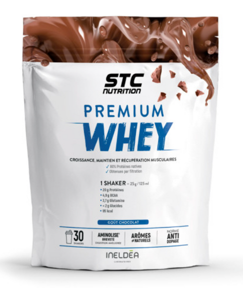 STC Nutrition Premium Whey Premium Chocolat 750g