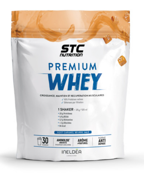 STC Nutrition Premium Whey Premium Caramel beurre salé 750g