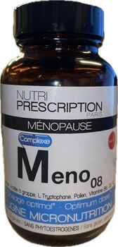 Nutri Prescription Ménopause Meno 08  60 gélules