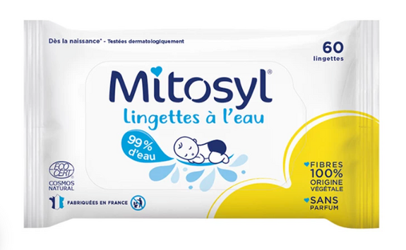 Mitosyl Lingettes à l'eau x60