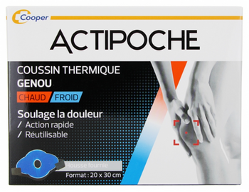 Actipoche Coussin thermique Genou 20x30cm
