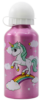 Adisphar Gourde en aluminium Licorne 400ml