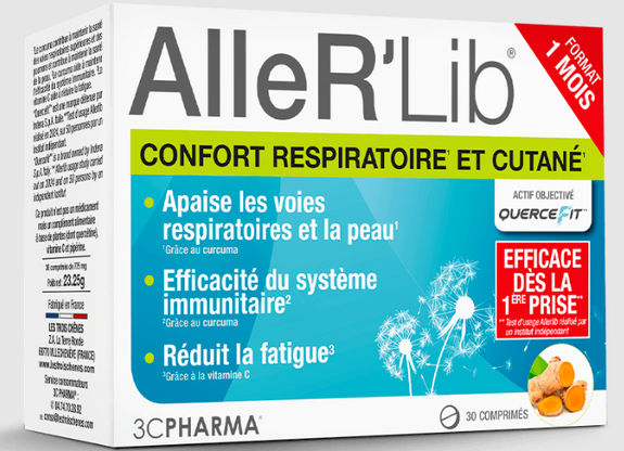 3C Pharma AlleR’Lib Comprimés