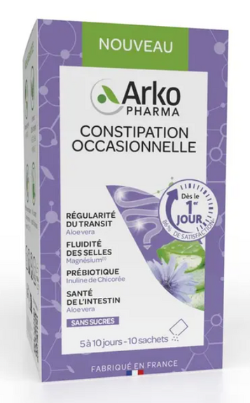 Arkogélules Constipation occasionnelle 10 sachets