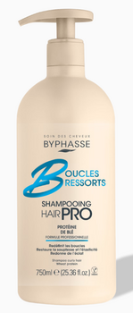 Byphasse Shampoing Boucles ressorts Hair Pro 750ml