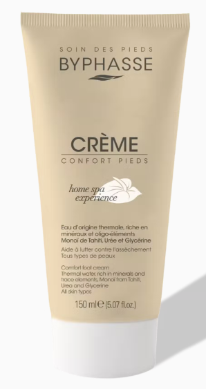 Byphasse Crème de soin confort pieds Home Spa Experience 150ml