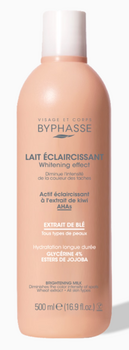 Byphasse Lait Corporel éclaircissant Extrait de blé 500ml