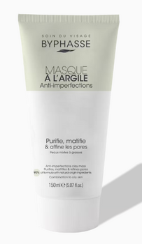 Byphasse Masque à l'argile Anti imperfections 150ml