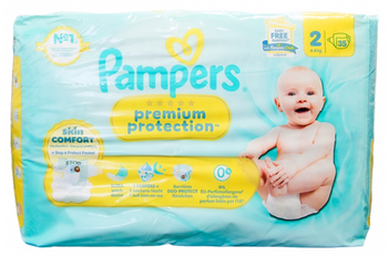 Pampers Premium Protection T2 4-8kg 35 sachets