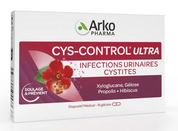 Arkopharma Cys-Control Infection urinaires cystites 15 gélules