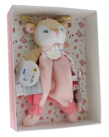 Doudou et Compagnie Renne Attache sucette