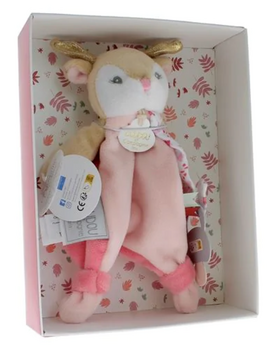 Doudou et Compagnie Renne Attache sucette