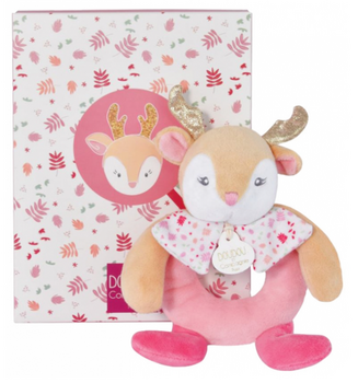 Doudou et Compagnie Renne Hochet