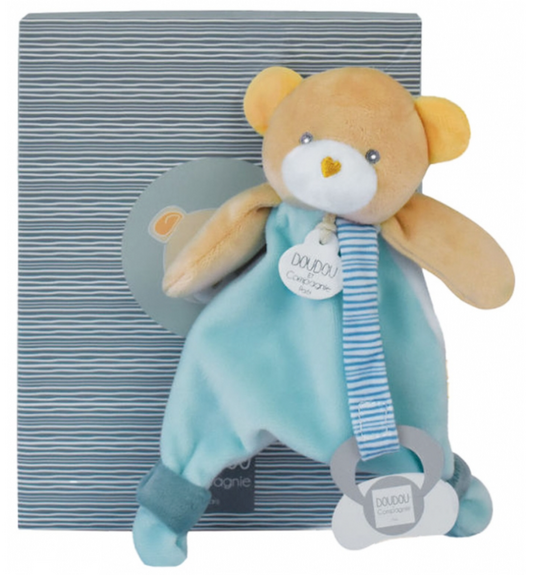Doudou et Compagnie Ours Attache sucette