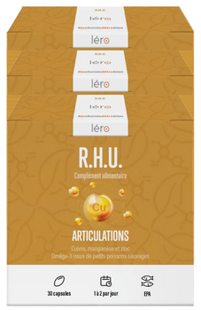 Léro R.H.U Confort articulaire Lot de 3 x 30 capsules