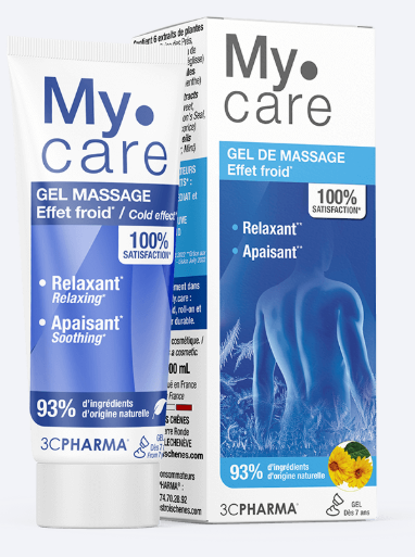 Les 3 Chênes My.Care Gel massant effet froid 100ml